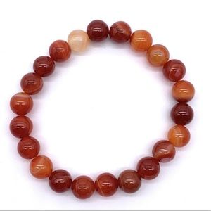 Red Agate stone bracelet (Protection )